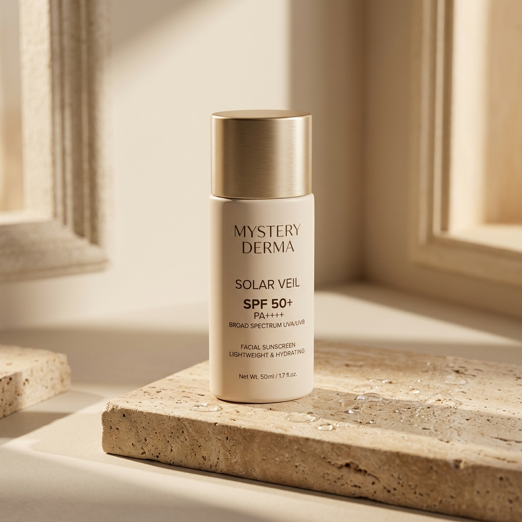 MysteryDerma Solar Veil SPF 50+ PA++++ Hybrid Fluid Sunscreen